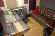 Recording studio control room